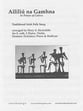 Aililiu Na Gamhna SATB choral sheet music cover